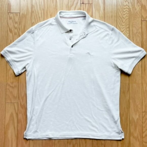 Tommy Bahama Island Zone Polo, Size L - Picture 1 of 14